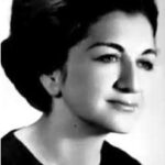 سیمین رجالی در جوانی