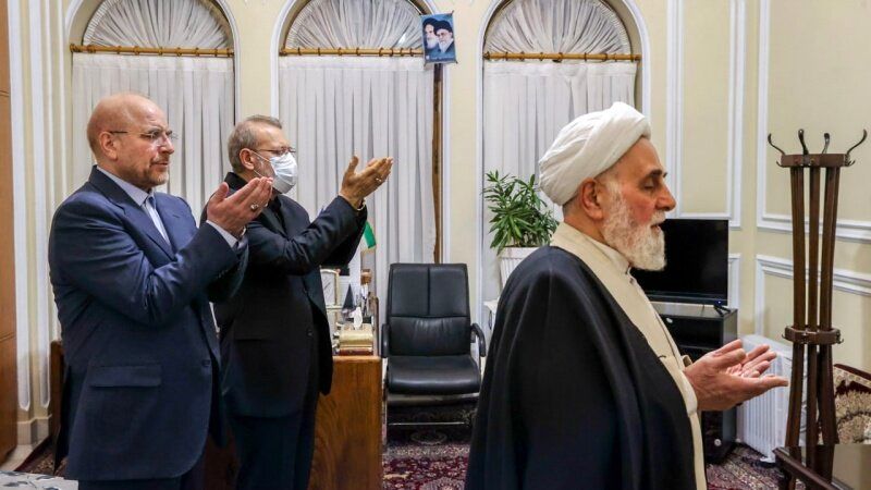 ناطق نوری- قالیباف- شهید لاریجانی